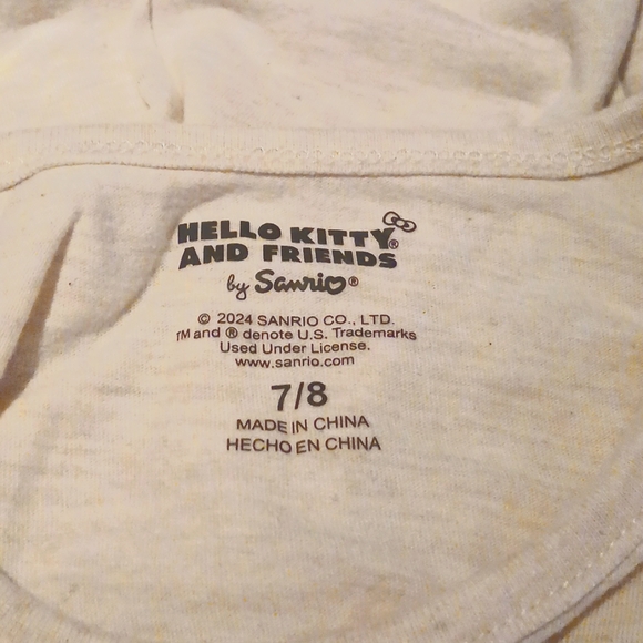 Hello Kitty Tshirt & Cat & Jack Leggins Size 8🔥5$ If You Get Bundle🔥 - Picture 4 of 6
